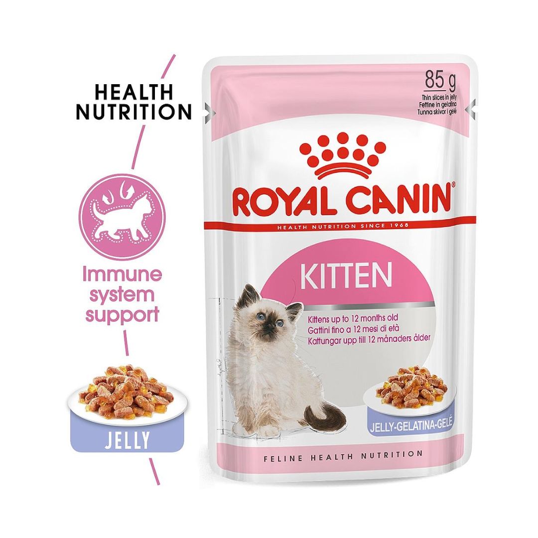 Royal Canin Kitten In Gravy Pouch 85Grams