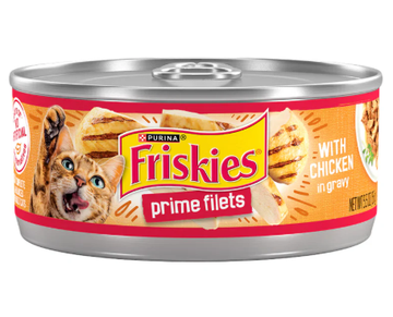 Friskies Tin Adult Prime Filets Wet Food