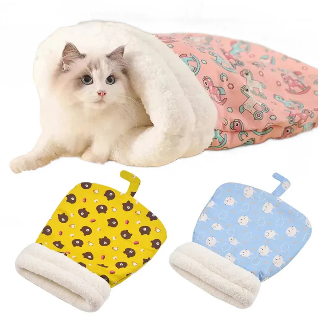 Soft and Warm Cat Sleeping Bag (All Ages)