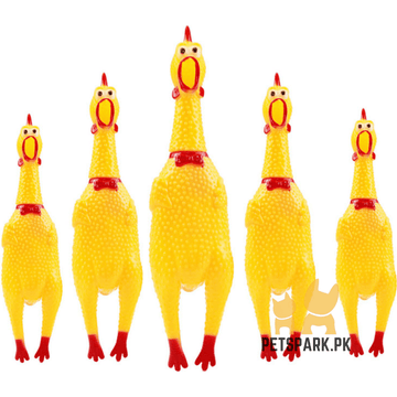 Squeaking Hen Toys for Dogs & Cats