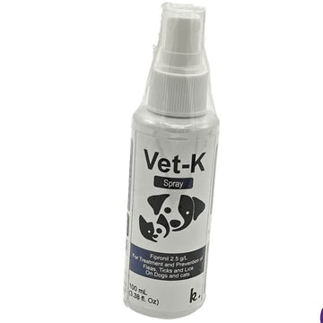Vet-K Spray for pets flea and tick treatment
