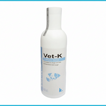 Vet K Antibacterial and Antifungal Shampoo for cats and dogs