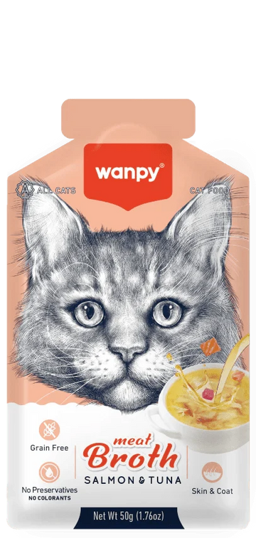 Wanpy Meat Broth Soup for Cats - 50Grams