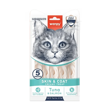 Wanpy Skin & Coat Creamy Treat Tuna & Salmon