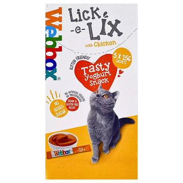 Webbox Lick-e-Lix Creamy Kitten & Cat Treats
