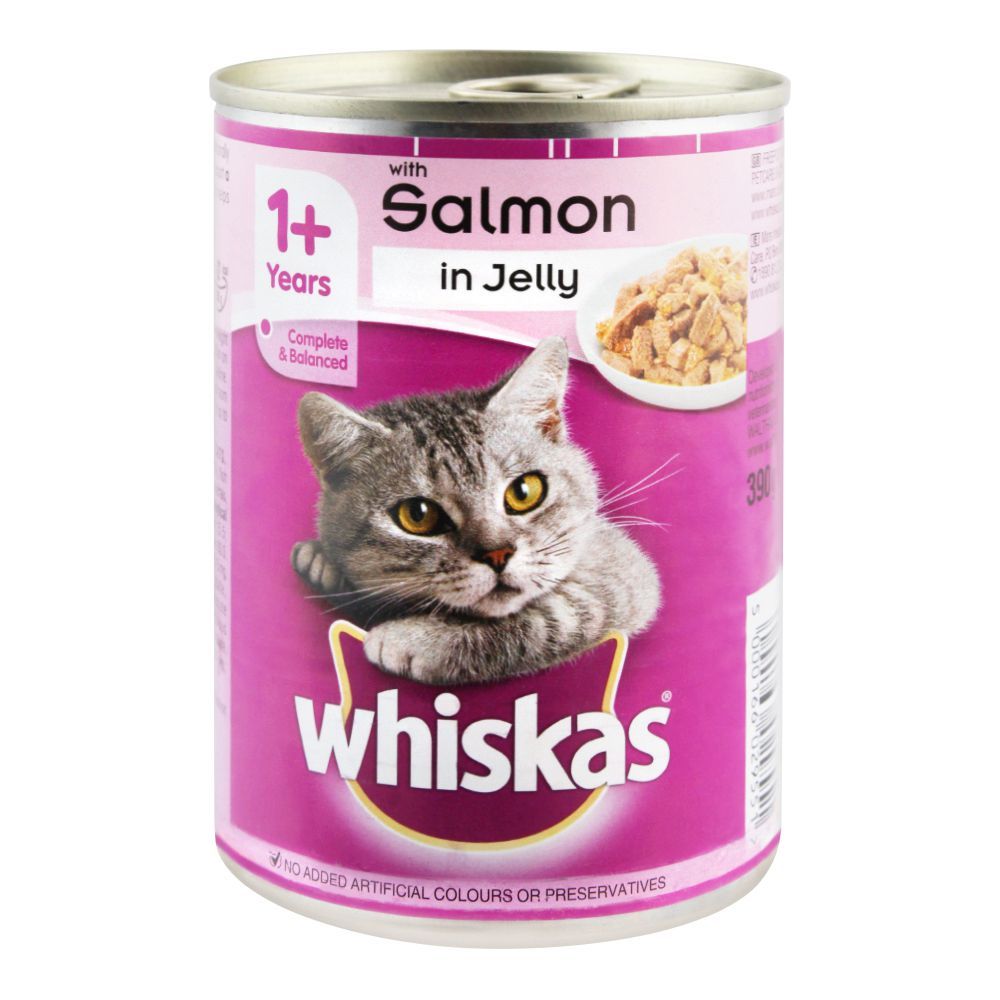 Whiskas Jelly Tin 390gm Cat