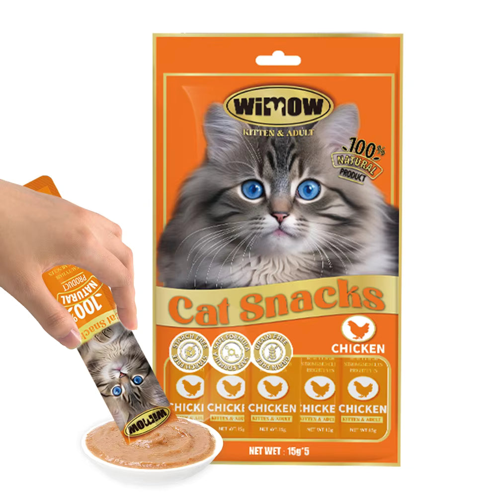 Wimow Creamy Treat for Cats