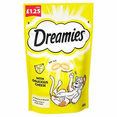 Dreamies Cat Treats flavors
