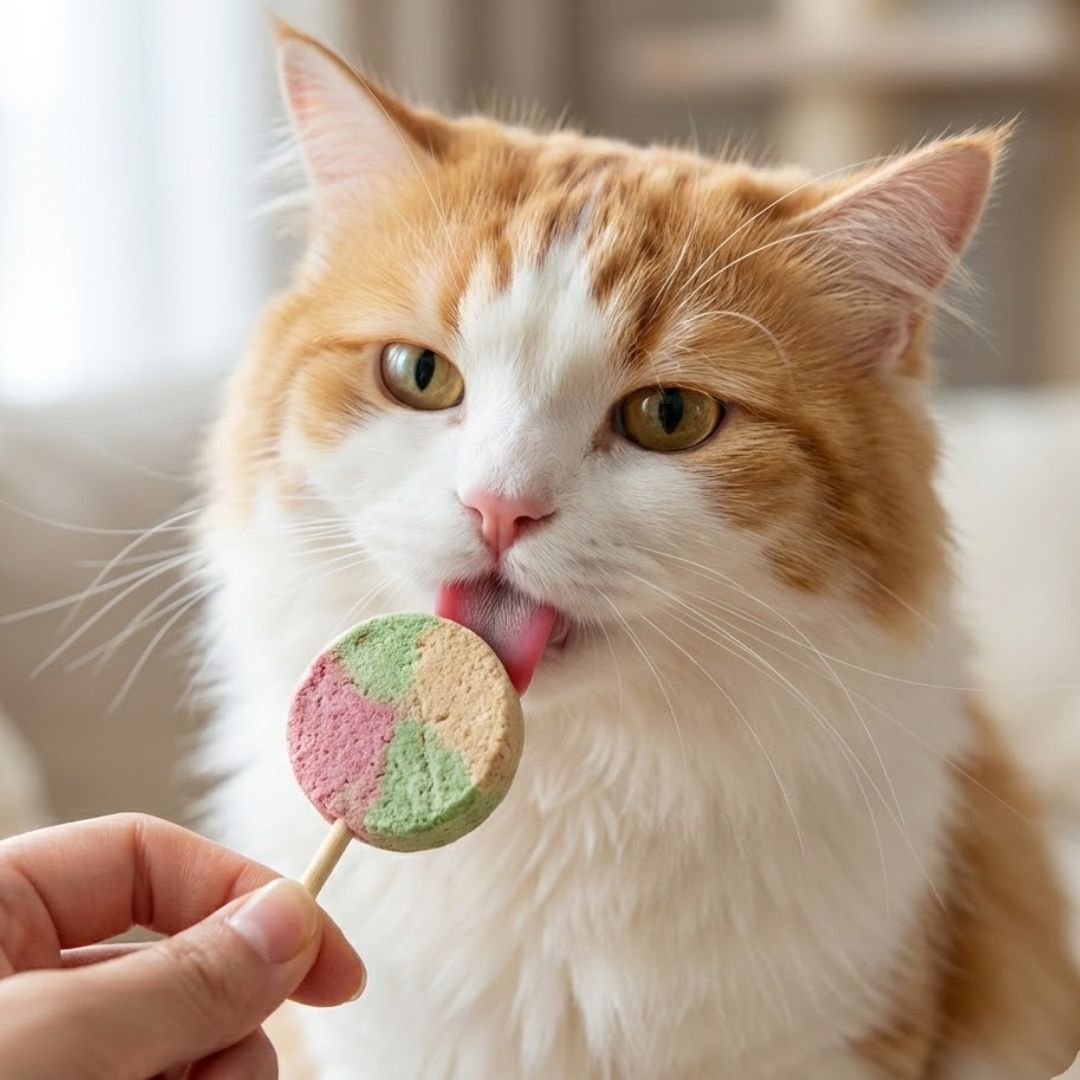 Ranova Freeze-Dried Cat Lollipop Treats Mixed Flavor Bundle 15 pack