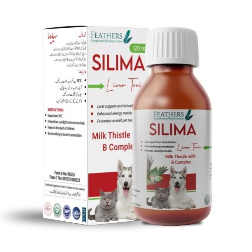 Silima Liver Tonic Syrup for Dogs and Cats 120ml